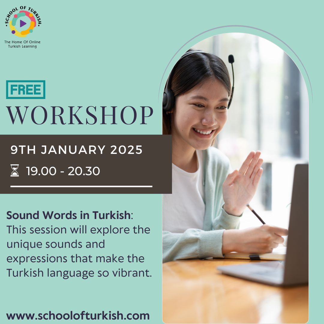 Workshop: Sound Words in Turkish